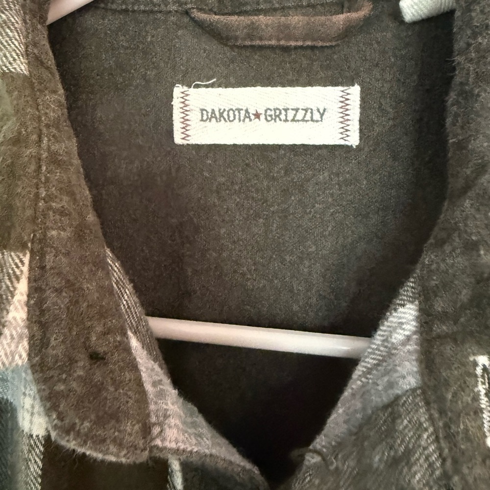 Dakota Grizzly Men's Casual Button Down Shirt - Gray